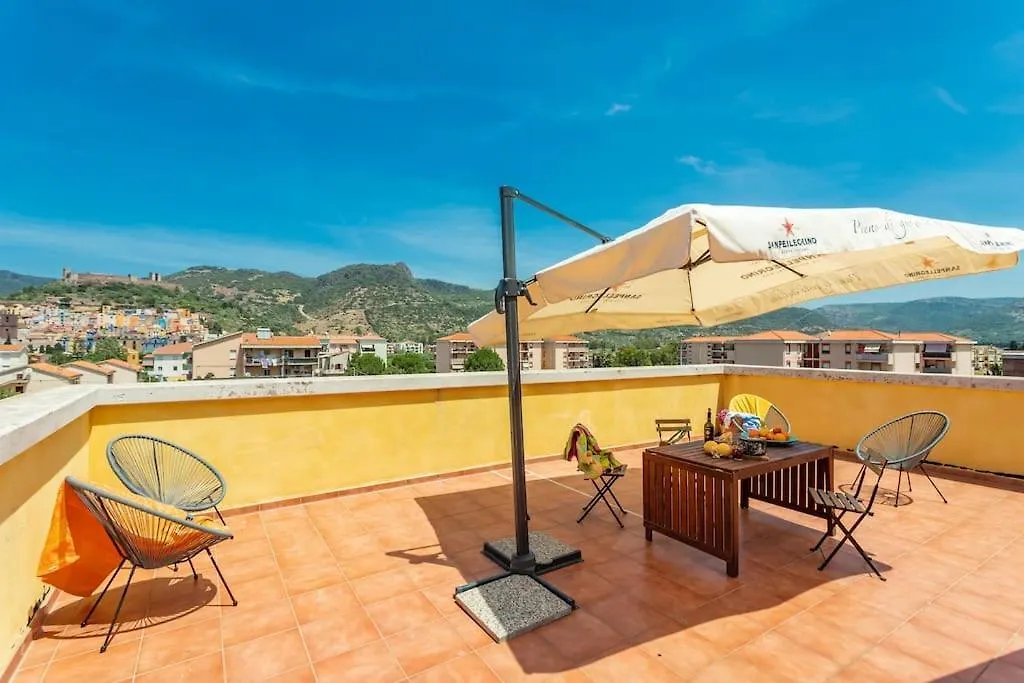 博萨Terrace With Castle View公寓 博萨